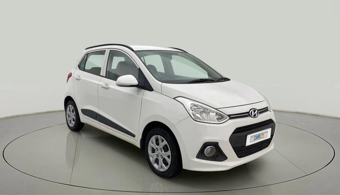 2015 Hyundai Grand i10 SPORTZ 1.2 KAPPA VTVT, Petrol, Manual, 71,329 km, Right Front Diagonal