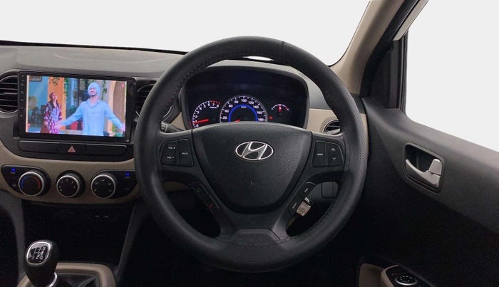 2015 Hyundai Grand i10 SPORTZ 1.2 KAPPA VTVT, Petrol, Manual, 71,329 km, Steering Wheel Close Up