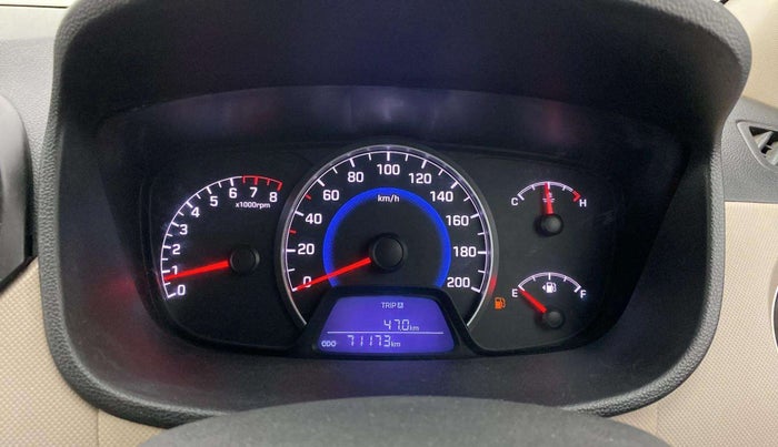 2015 Hyundai Grand i10 SPORTZ 1.2 KAPPA VTVT, Petrol, Manual, 71,329 km, Odometer Image