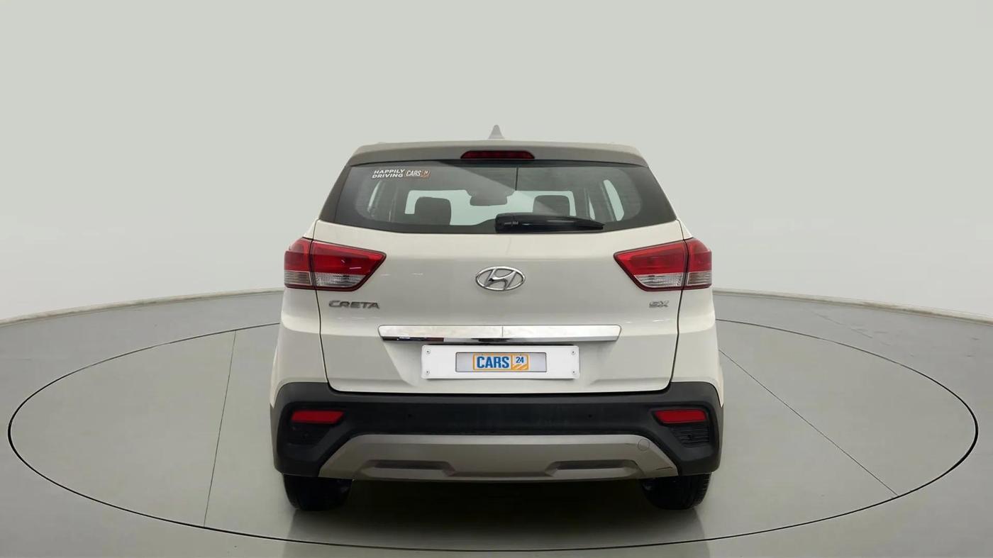 2018 Hyundai Creta SX AT 1.6 PETROL, Petrol, Automatic, 46,282 km, Back/Rear