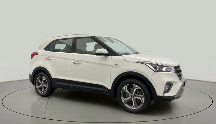 2018 Hyundai Creta SX AT 1.6 PETROL, Petrol, Automatic, 46,282 km, Right Front Diagonal