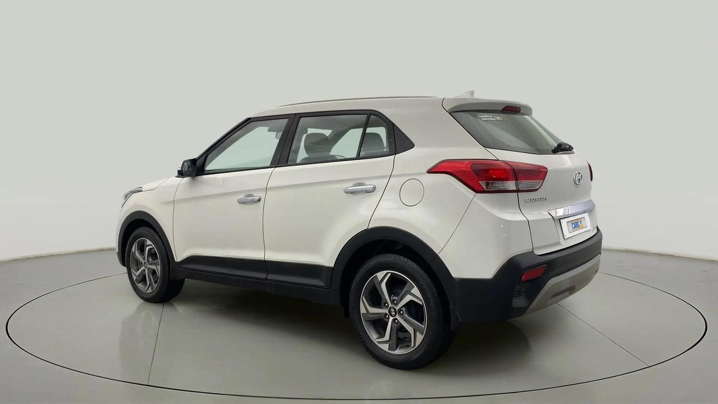 2018 Hyundai Creta SX AT 1.6 PETROL, Petrol, Automatic, 46,282 km, Left Back Diagonal