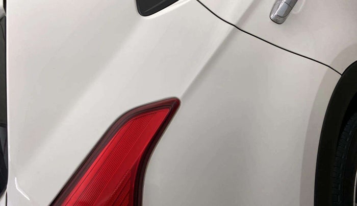 2018 Hyundai Creta SX AT 1.6 PETROL, Petrol, Automatic, 46,282 km, Right quarter panel - Minor scratches