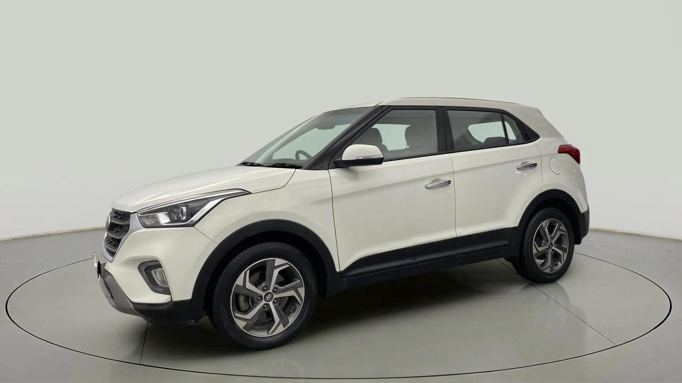 2018 Hyundai Creta SX AT 1.6 PETROL, Petrol, Automatic, 46,282 km, Left Front Diagonal