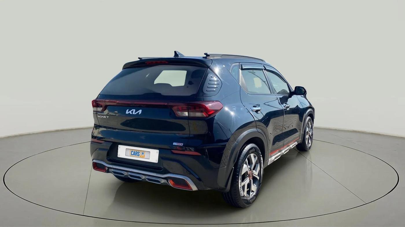 2022 KIA SONET HTX ANNIVERSARY EDITION 1.0 IMT, Petrol, Manual, 35,995 km, Right Back Diagonal