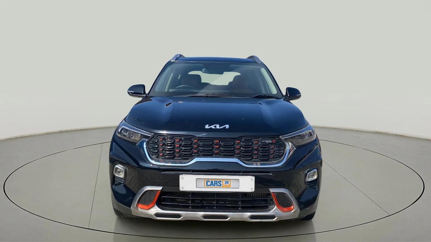 2022 KIA SONET HTX ANNIVERSARY EDITION 1.0 IMT, Petrol, Manual, 35,995 km, Front