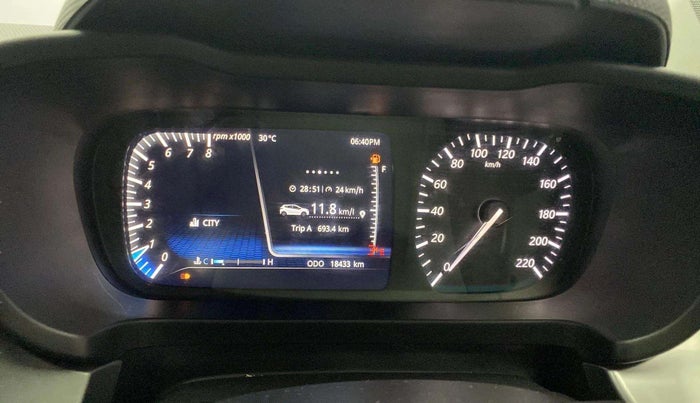 2020 Tata ALTROZ XZ PETROL, Petrol, Manual, 18,418 km, Odometer Image