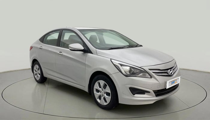 2016 Hyundai Verna 1.6 VTVT S, Petrol, Manual, 77,069 km, Right Front Diagonal