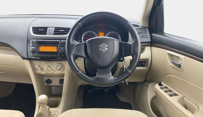 2015 Maruti Swift Dzire VXI, Petrol, Manual, 79,440 km, Steering Wheel Close Up