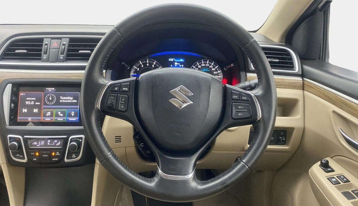 2022 Maruti Ciaz ALPHA 1.5 SHVS PETROL, Petrol, Manual, 41,044 km, Steering Wheel Close Up