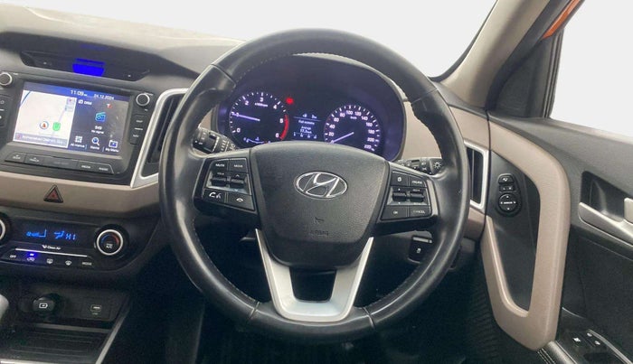 2018 Hyundai Creta SX (O) 1.6 DIESEL, Diesel, Manual, 94,456 km, Steering Wheel Close Up