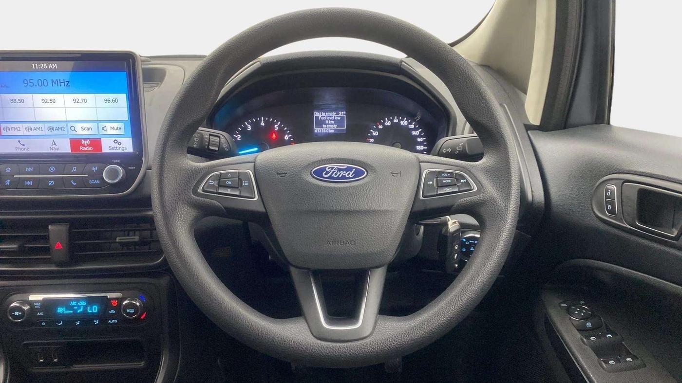 2019 Ford Ecosport TREND 1.5L PETROL, Petrol, Manual, 41,317 km, Steering Wheel Close Up