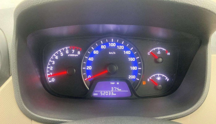 2014 Hyundai Xcent S 1.2, Petrol, Manual, 52,055 km, Odometer Image