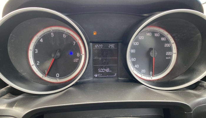 2020 Maruti Swift ZXI, Petrol, Manual, 50,190 km, Odometer Image