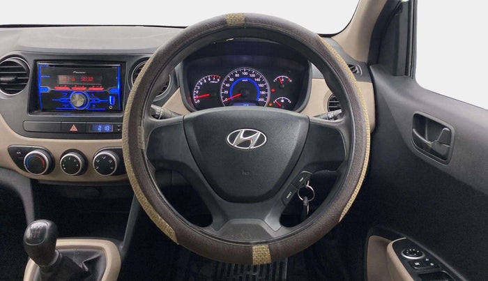 2014 Hyundai Grand i10 MAGNA 1.2 KAPPA VTVT, Petrol, Manual, 50,373 km, Steering Wheel Close Up