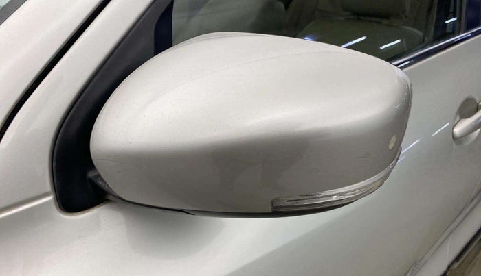 2019 Maruti Dzire VXI AMT, Petrol, Automatic, 40,476 km, Left rear-view mirror - Minor scratches