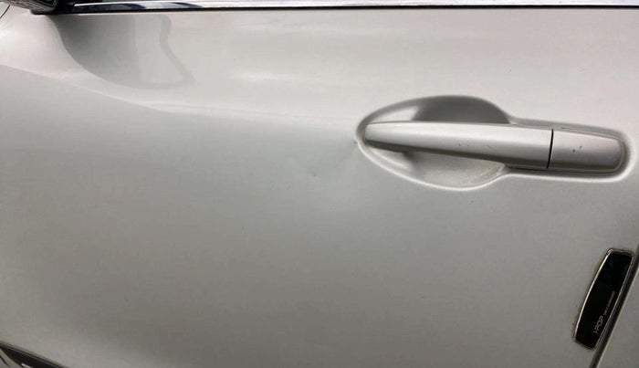 2019 Maruti Dzire VXI AMT, Petrol, Automatic, 40,476 km, Front passenger door - Slightly dented