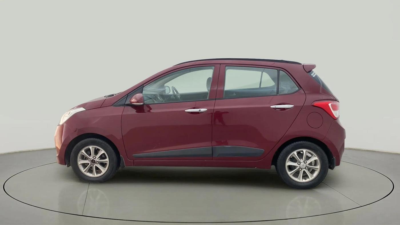 2016 Hyundai Grand i10 ASTA 1.2 KAPPA VTVT, CNG, Manual, 96,835 km, Left Side