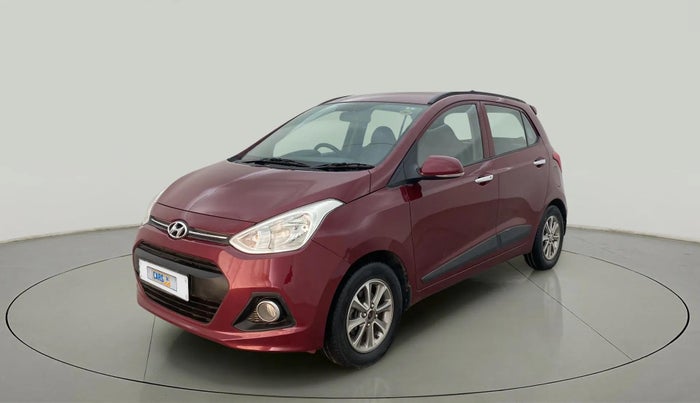 2016 Hyundai Grand i10 ASTA 1.2 KAPPA VTVT, CNG, Manual, 96,835 km, Left Front Diagonal