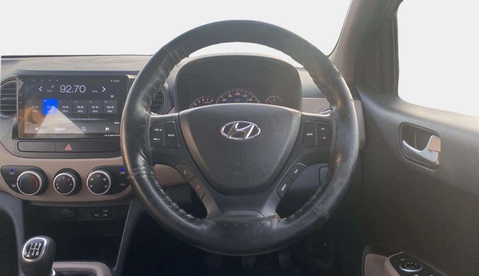 2016 Hyundai Grand i10 ASTA 1.2 KAPPA VTVT, Petrol, Manual, 67,300 km, Steering Wheel Close Up