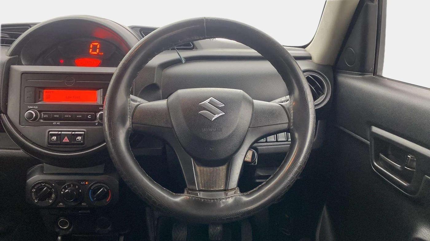 2020 Maruti S PRESSO VXI, Petrol, Manual, 58,461 km, Steering Wheel Close Up