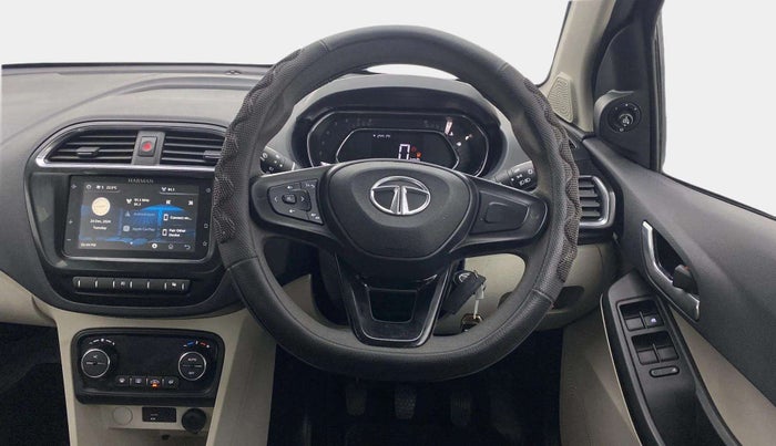 2022 Tata Tiago XZ PLUS PETROL, Petrol, Manual, 24,491 km, Steering Wheel Close Up