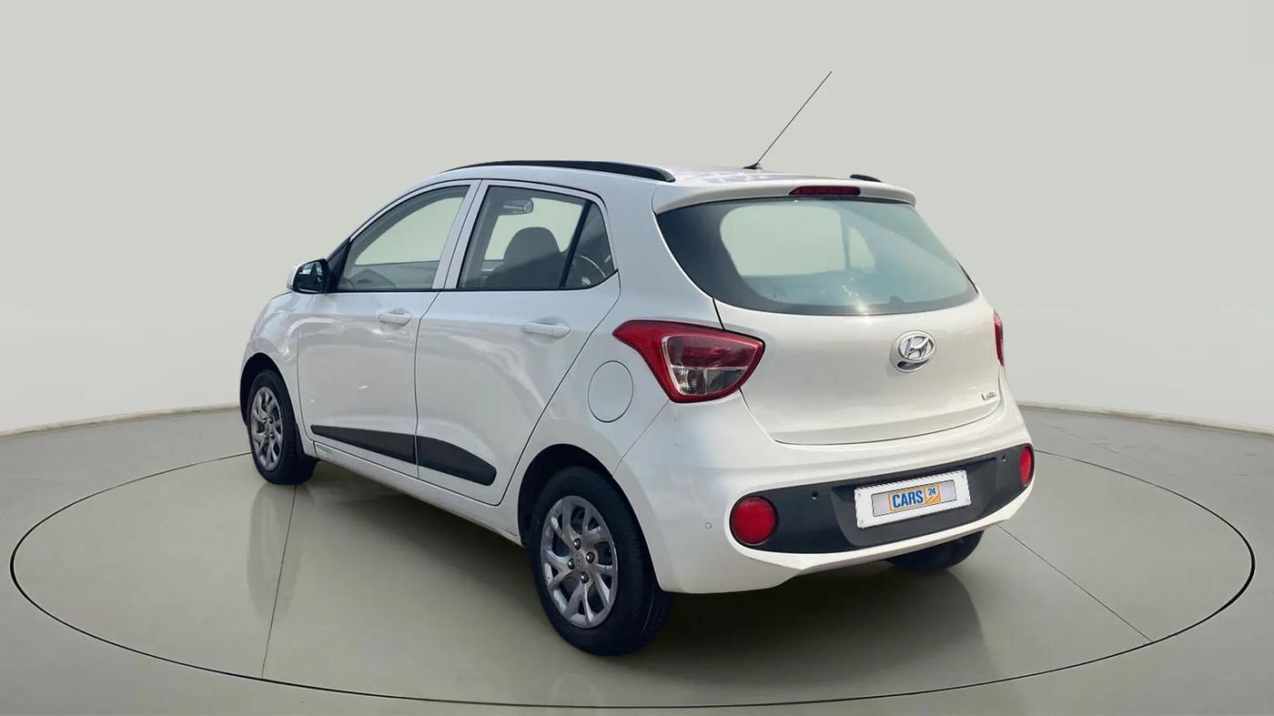 2018 Hyundai Grand i10 SPORTZ (O) 1.2 U2 CRDI, Diesel, Manual, 77,924 km, Left Back Diagonal