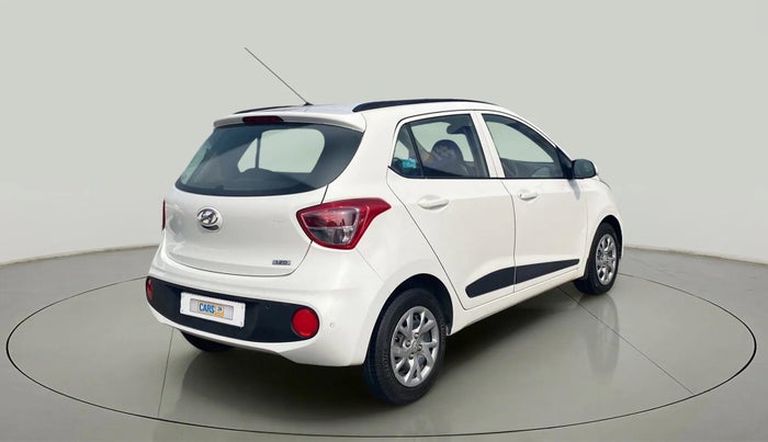 2018 Hyundai Grand i10 SPORTZ (O) 1.2 U2 CRDI, Diesel, Manual, 78,080 km, Right Back Diagonal