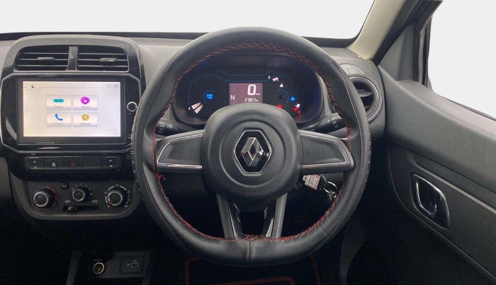 2020 Renault Kwid RXT 1.0 AMT (O), Petrol, Automatic, 28,331 km, Steering Wheel Close Up
