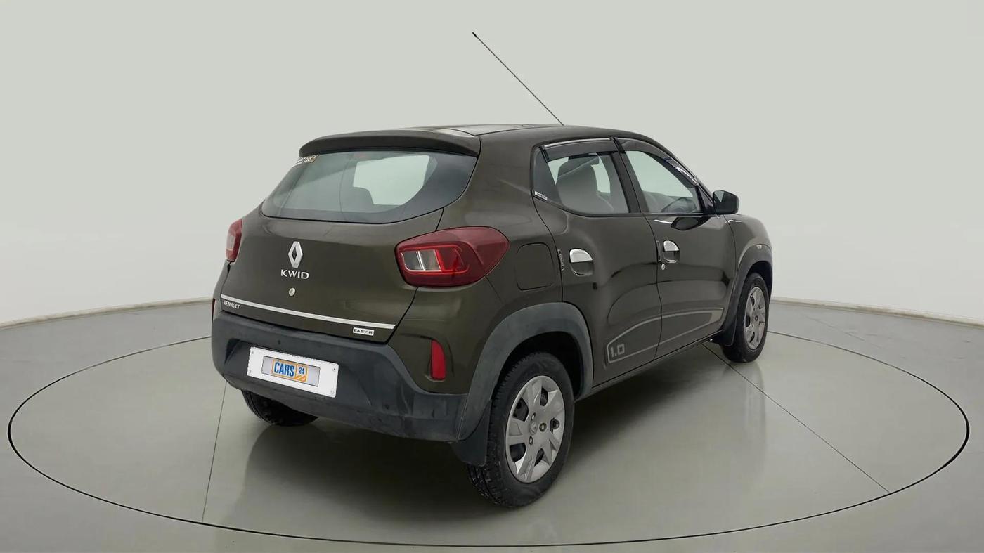 2020 Renault Kwid RXT 1.0 AMT (O), Petrol, Automatic, 28,331 km, Right Back Diagonal