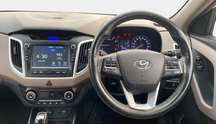 2019 Hyundai Creta SX AT 1.6 PETROL, Petrol, Automatic, 57,131 km, Steering Wheel Close Up