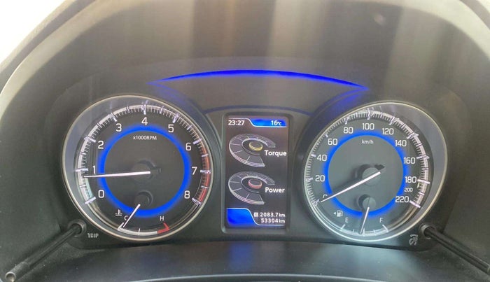 2021 Toyota Glanza V, Petrol, Manual, 53,458 km, Odometer Image