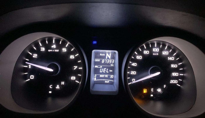 2017 Tata TIGOR XZA PETROL, Petrol, Automatic, 87,360 km, Odometer Image