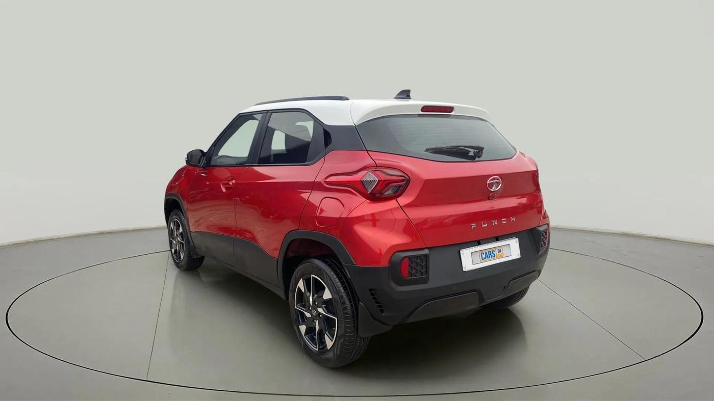 2023 Tata PUNCH Creative Dual Tone AMT Sunroof , Petrol, Automatic, 17,294 km, Left Back Diagonal