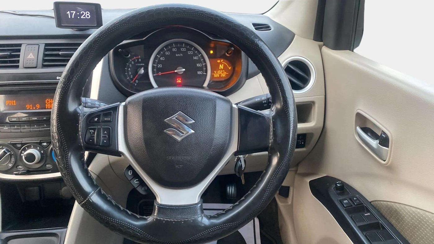 2018 Maruti Celerio ZXI AMT (O), Petrol, Automatic, 41,020 km, Steering Wheel Close Up
