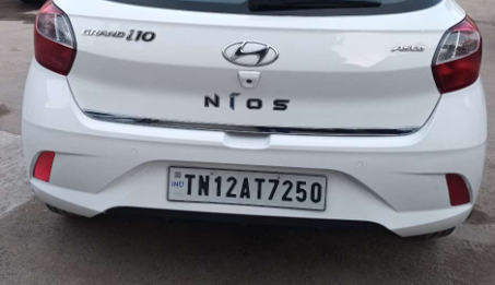 2022 Hyundai GRAND I10 NIOS ASTA AMT 1.2 KAPPA VTVT, Petrol, Automatic, 11,605 km, Dicky (Boot door) - Minor scratches