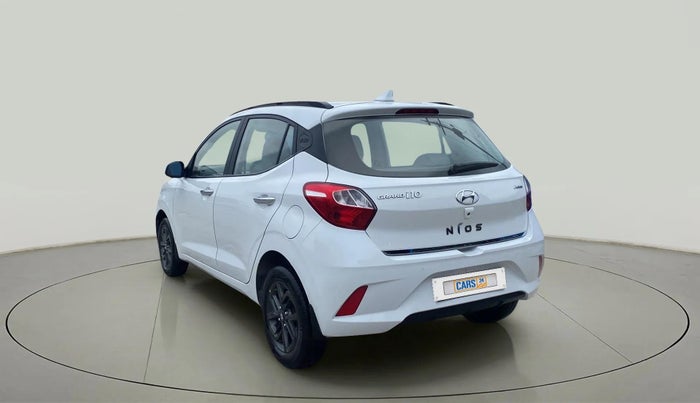 2022 Hyundai GRAND I10 NIOS ASTA AMT 1.2 KAPPA VTVT, Petrol, Automatic, 11,605 km, Left Back Diagonal