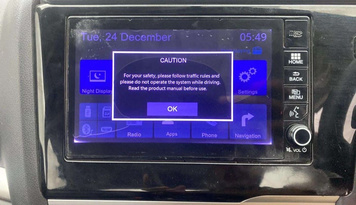 2019 Honda WR-V 1.5L I-DTEC VX MT, Diesel, Manual, 55,375 km, Infotainment system - GPS Card not working/missing