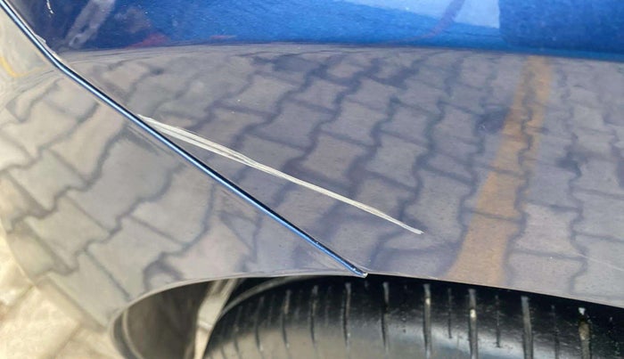 2019 Maruti Baleno ALPHA CVT PETROL 1.2, Petrol, Automatic, 34,099 km, Left fender - Slightly dented