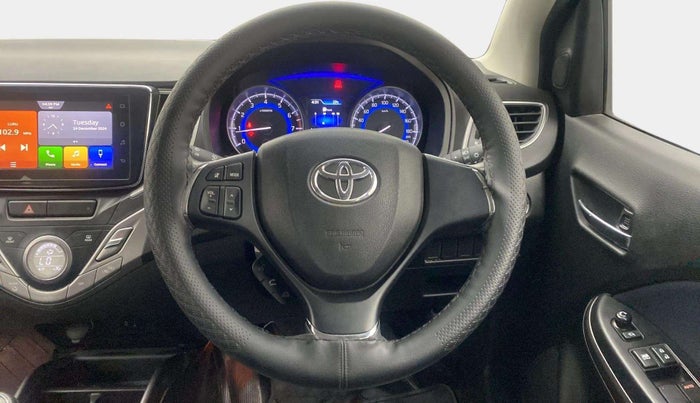 2021 Toyota Glanza G, Petrol, Manual, 20,271 km, Steering Wheel Close Up