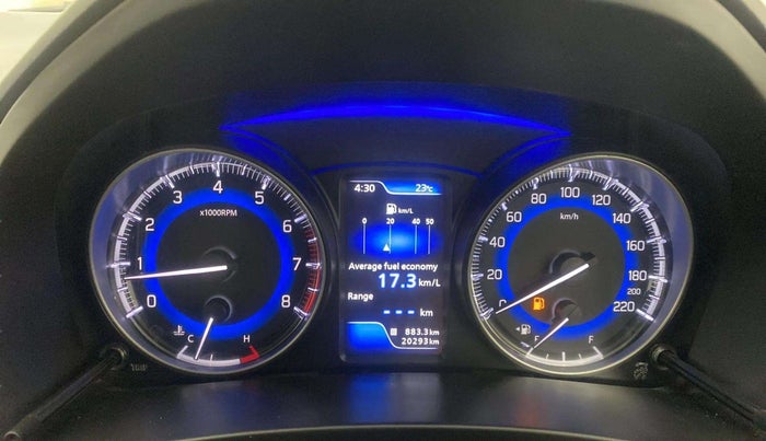 2021 Toyota Glanza G, Petrol, Manual, 20,271 km, Odometer Image