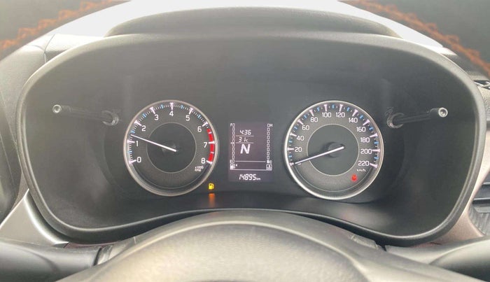 2023 Maruti FRONX DELTA PLUS 1.2L AGS, Petrol, Automatic, 14,889 km, Odometer Image