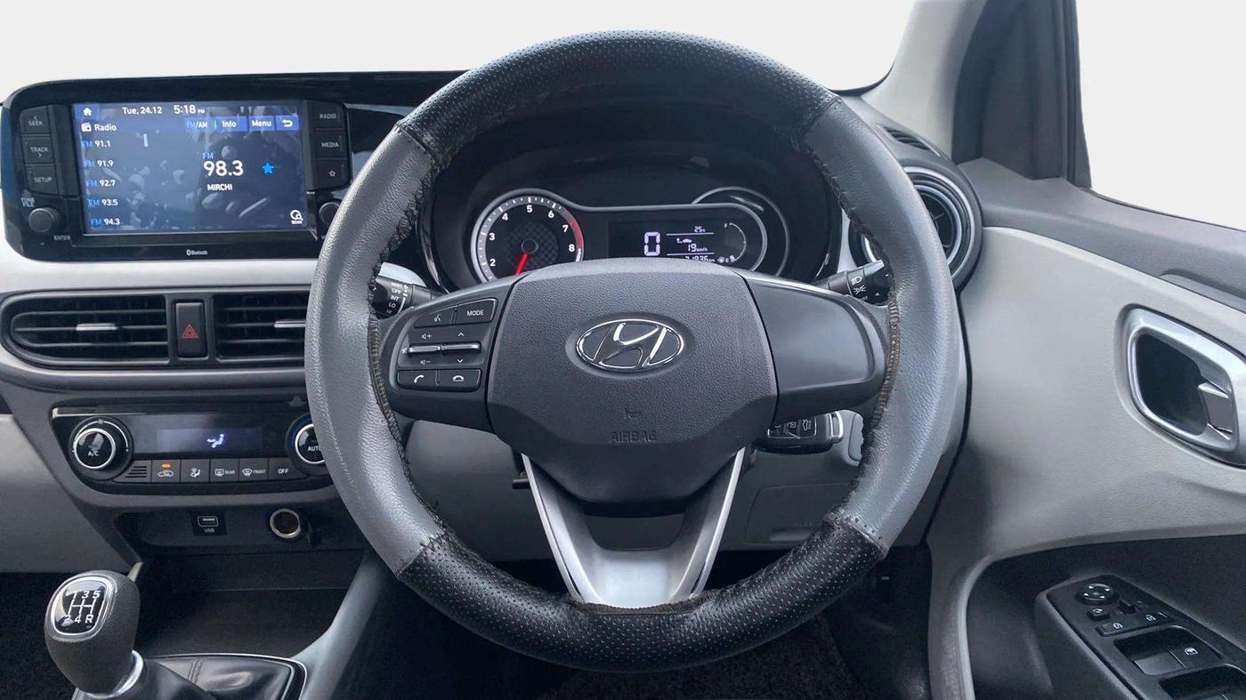 2020 Hyundai GRAND I10 NIOS SPORTZ 1.2 KAPPA VTVT, Petrol, Manual, 31,947 km, Steering Wheel Close Up