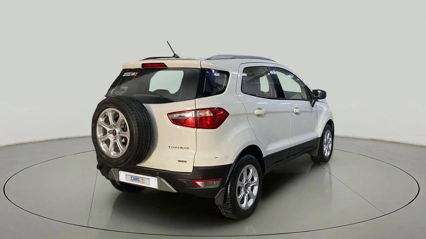 2018 Ford Ecosport TITANIUM + 1.5L DIESEL, Diesel, Manual, 58,904 km, Right Back Diagonal
