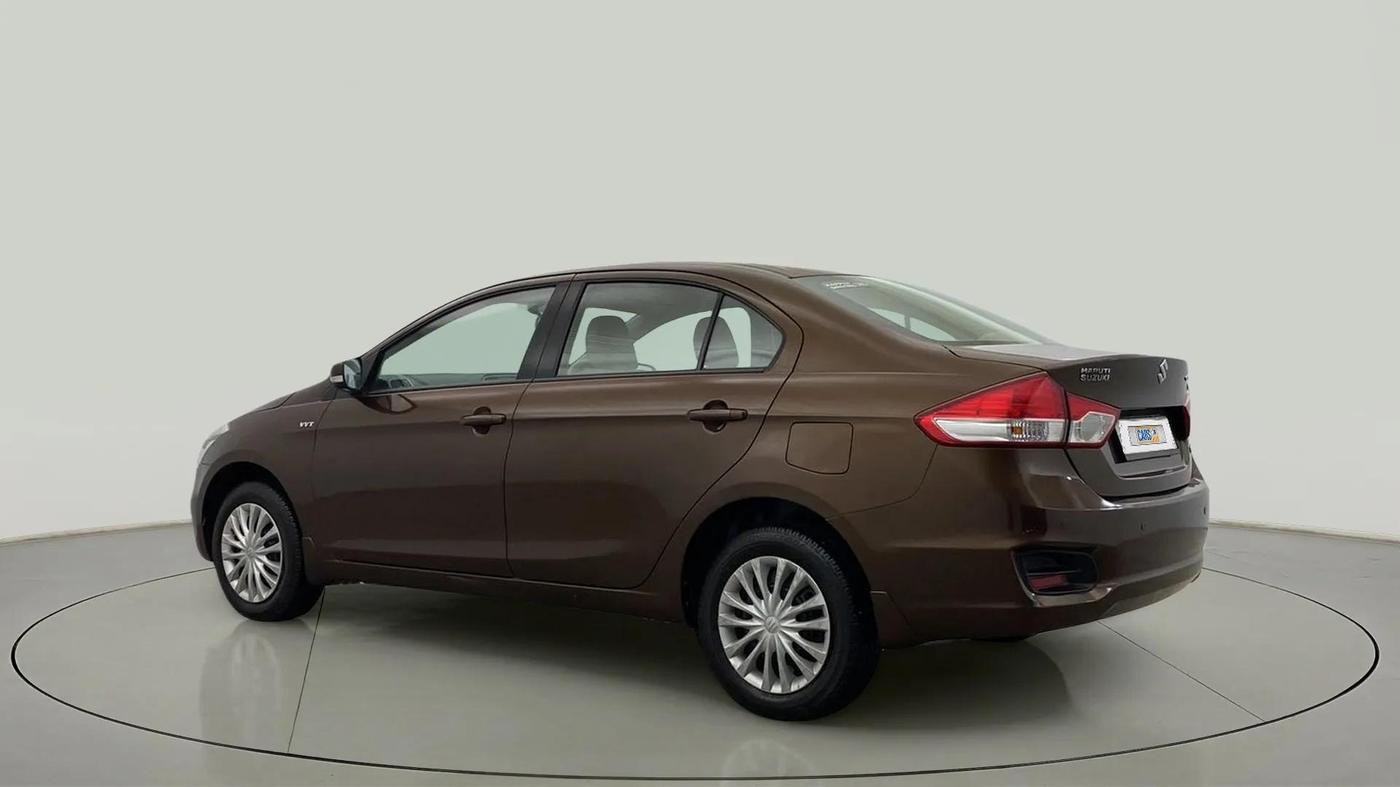 2015 Maruti Ciaz VXI+, Petrol, Manual, 59,289 km, Left Back Diagonal