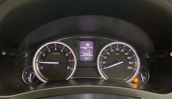 2015 Maruti Ciaz VXI+, Petrol, Manual, 59,289 km, Odometer Image
