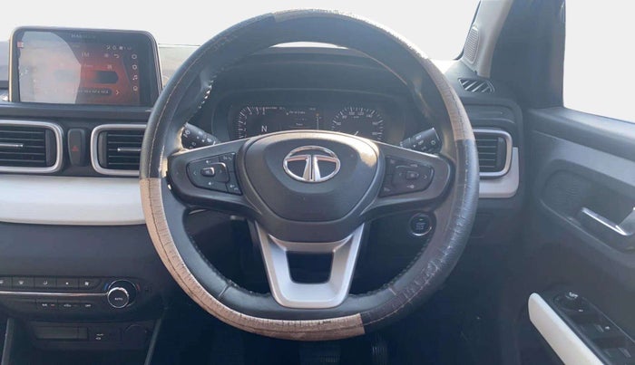 2021 Tata PUNCH CREATIVE  AMT, Petrol, Automatic, 27,323 km, Steering Wheel Close Up