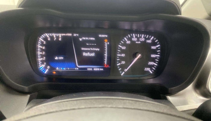 2020 Tata ALTROZ XZ PETROL, Petrol, Manual, 45,576 km, Odometer Image