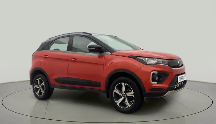 2022 Tata NEXON XZ PLUS (PREMIUM) PETROL DUAL TONE, Petrol, Manual, 18,076 km, Right Front Diagonal