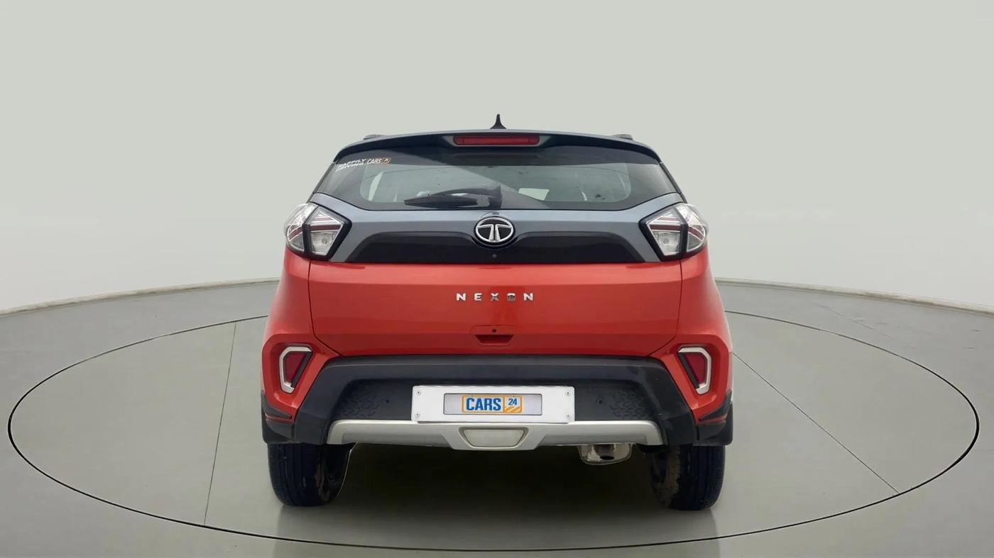 2022 Tata NEXON XZ PLUS (PREMIUM) PETROL DUAL TONE, Petrol, Manual, 18,076 km, Back/Rear
